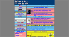 Desktop Screenshot of musictarget.com